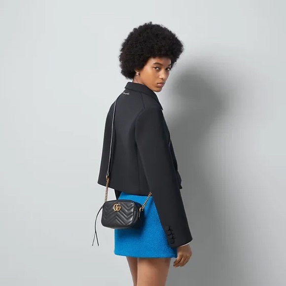 NEW GG MARMONT MINI SHOULDER BAG - Picture 3 of 10